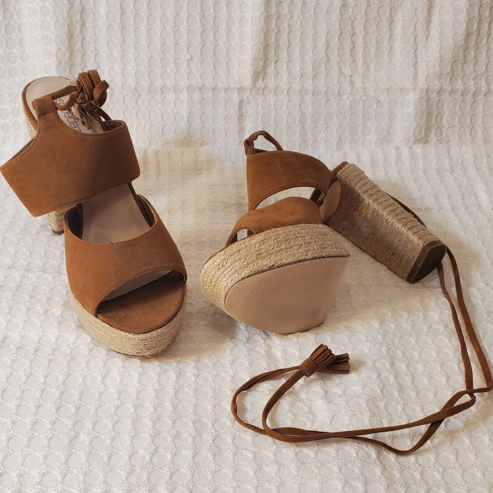Platform Sandals Size 8.5